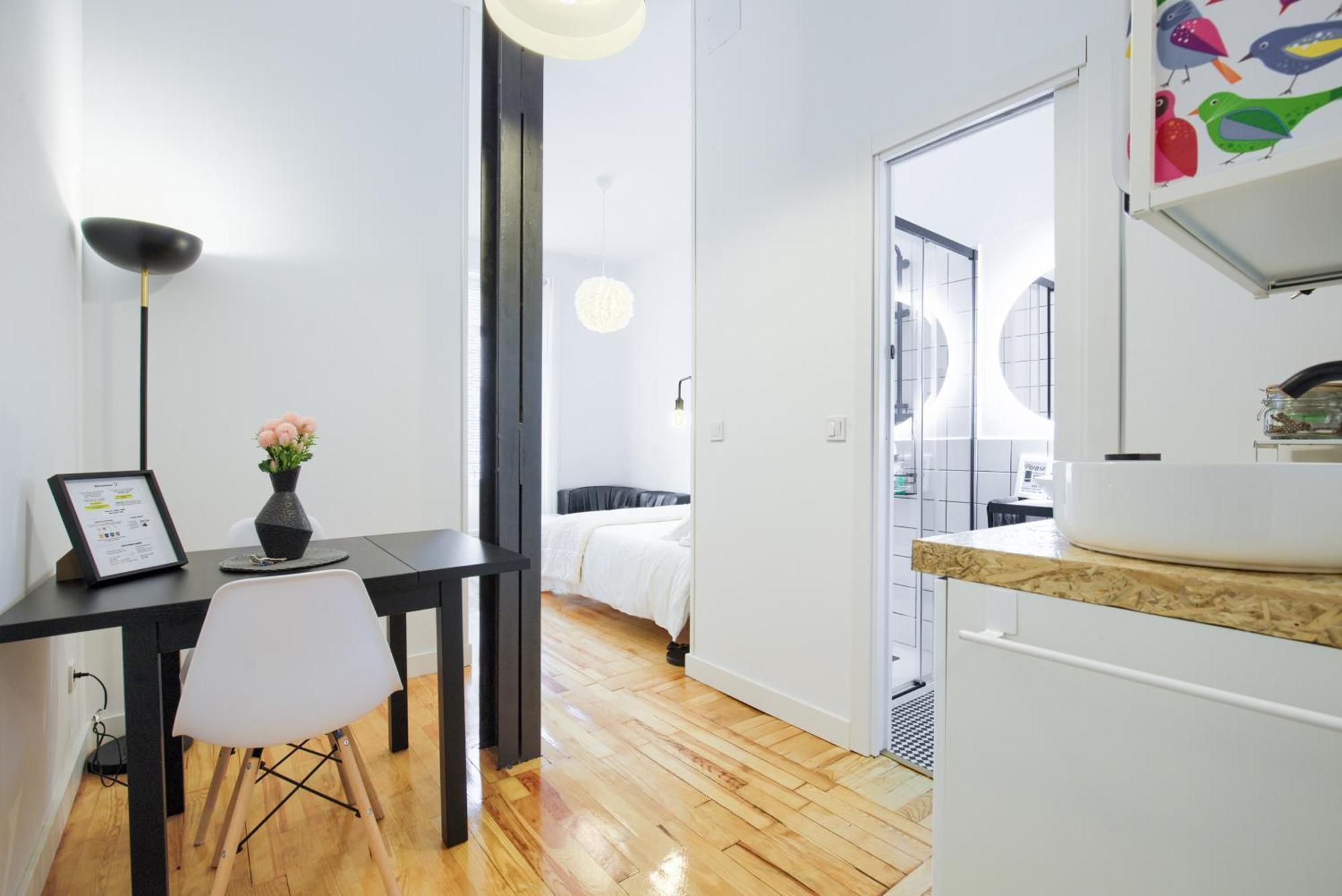 Mezzanine Orange Apartment Madrid Phòng bức ảnh